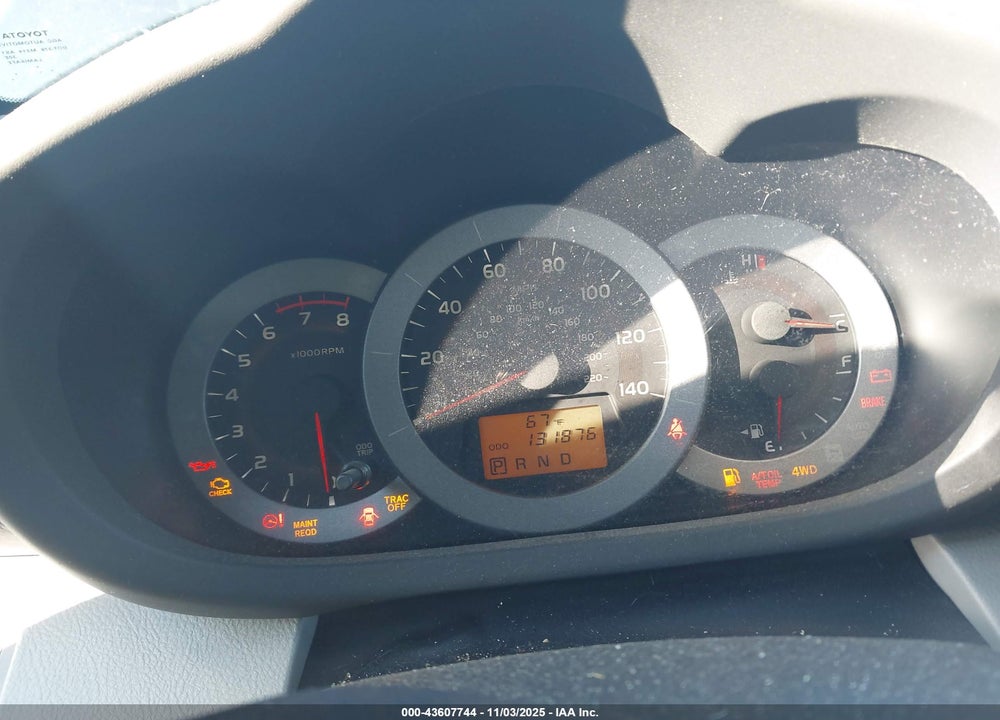 2012 TOYOTA RAV4 VIN: 2T3BF4DV4CW267176