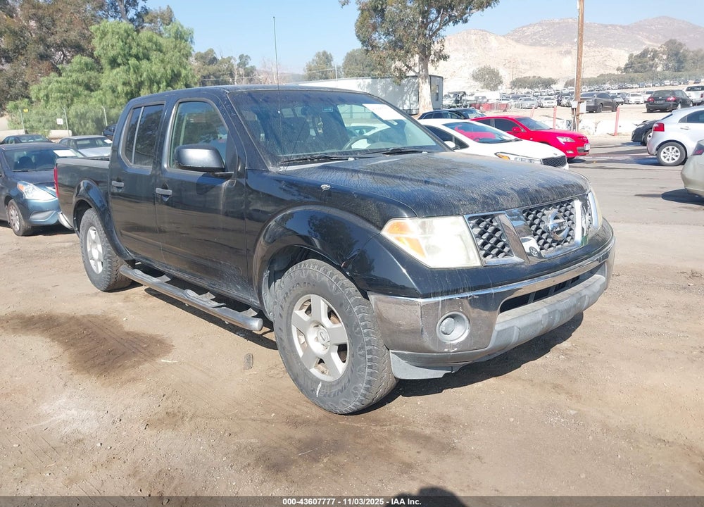 2008 NISSAN FRONTIER SE VIN: 1N6AD07UX8C441496