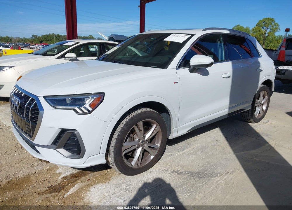 2019 AUDI Q3 2.0T S LINE PREMIUM VIN: WA1EECF34K1085216