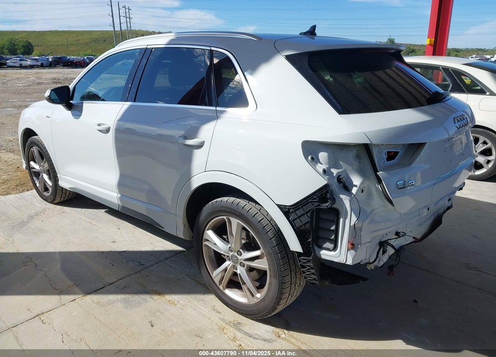 2019 AUDI Q3 2.0T S LINE PREMIUM VIN: WA1EECF34K1085216