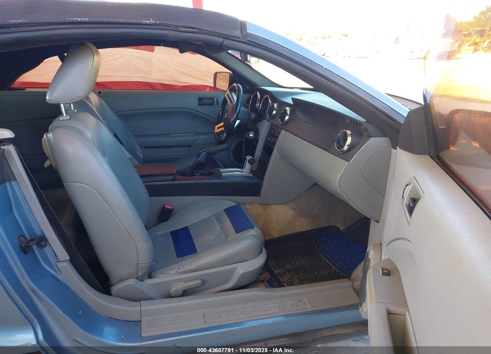 2007 FORD MUSTANG VIN: 1ZVFT84NX75297925