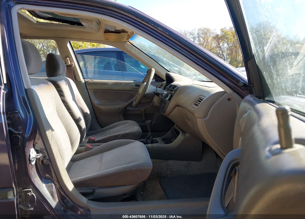 1996 HONDA CIVIC DX VIN: 2HGEJ6525TH548982
