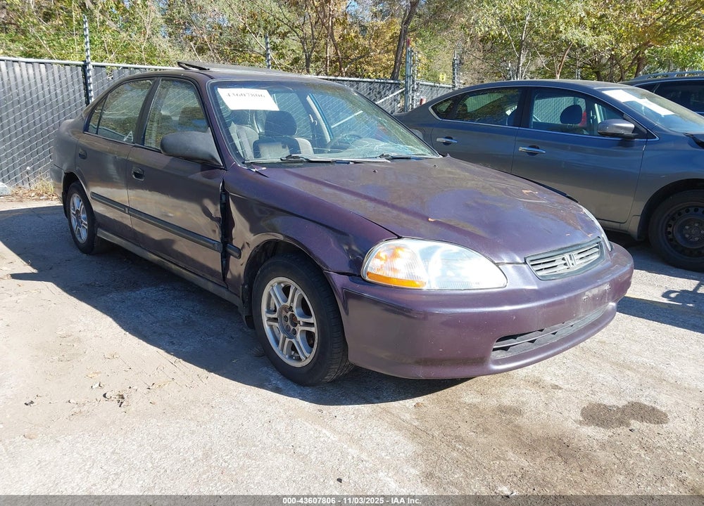 1996 HONDA CIVIC DX VIN: 2HGEJ6525TH548982