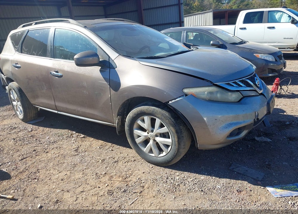 2011 NISSAN MURANO SL VIN: JN8AZ1MW3BW150722