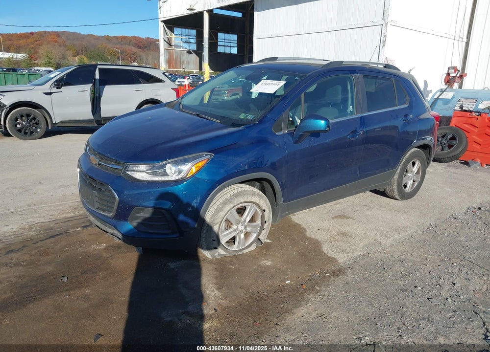 2019 CHEVROLET TRAX LT VIN: 3GNCJPSB1KL378052