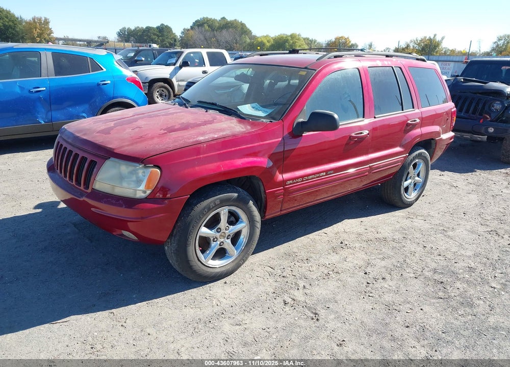 2001 JEEP GRAND CHEROKEE LIMITED VIN: 1J4GX58N21C736472