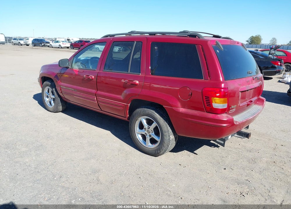 2001 JEEP GRAND CHEROKEE LIMITED VIN: 1J4GX58N21C736472