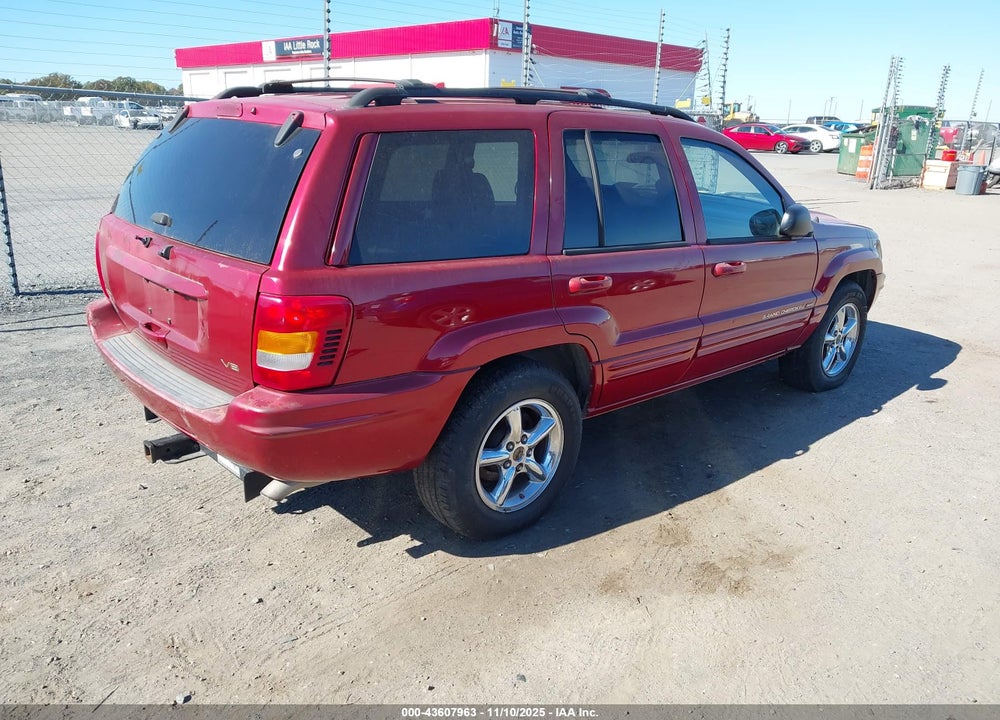 2001 JEEP GRAND CHEROKEE LIMITED VIN: 1J4GX58N21C736472