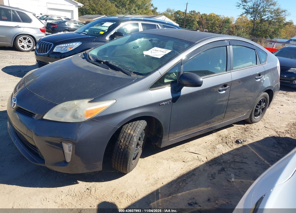 2013 TOYOTA PRIUS THREE VIN: JTDKN3DU5D5581741