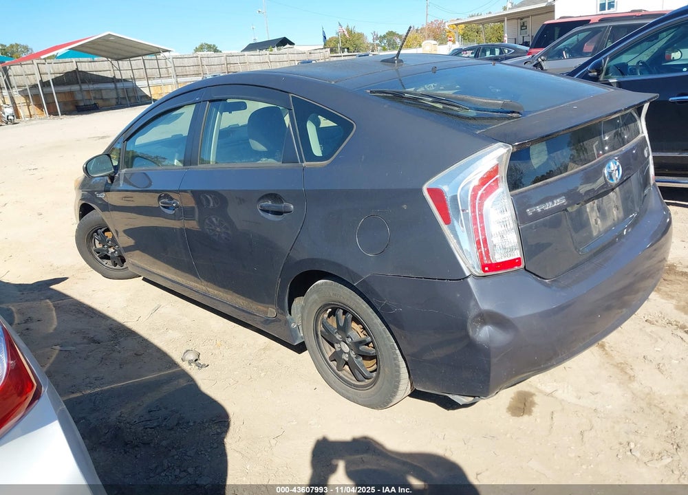 2013 TOYOTA PRIUS THREE VIN: JTDKN3DU5D5581741