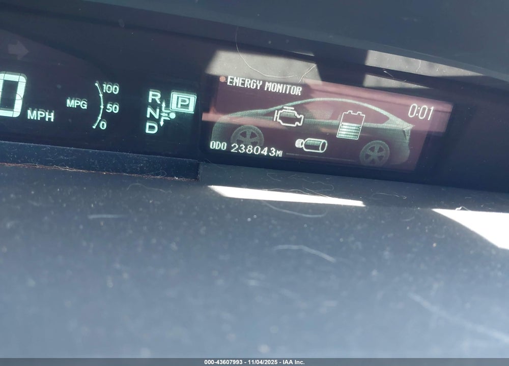 2013 TOYOTA PRIUS THREE VIN: JTDKN3DU5D5581741