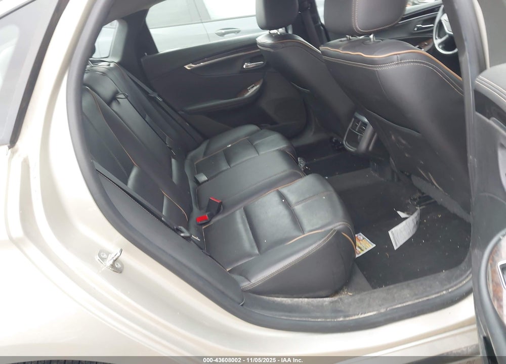 2015 CHEVROLET IMPALA 2LZ VIN: 2G1165S32F9141800