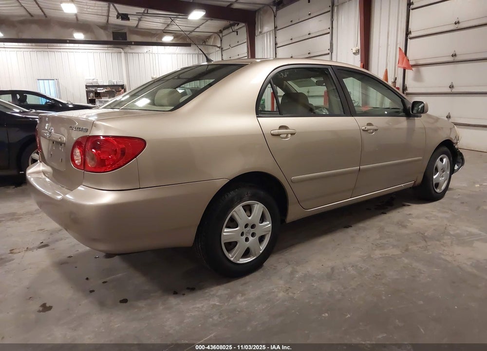 2006 TOYOTA COROLLA LE VIN: 2T1BR32E86C679944
