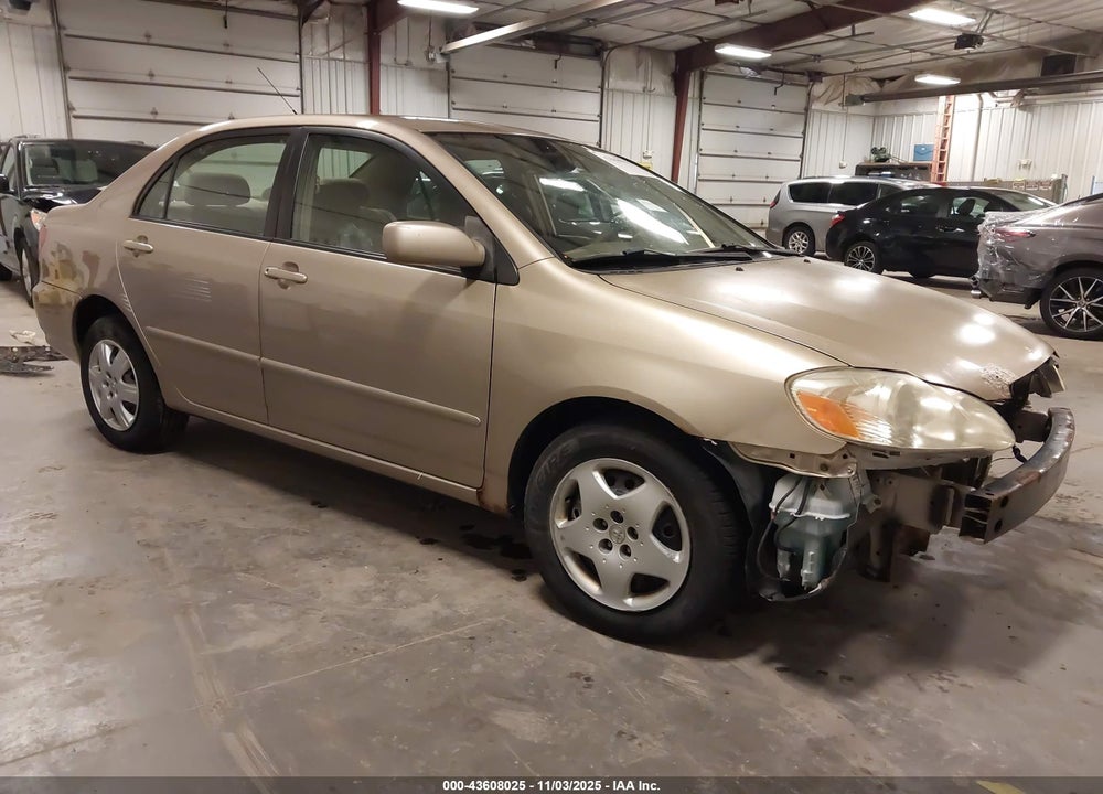 2006 TOYOTA COROLLA LE VIN: 2T1BR32E86C679944