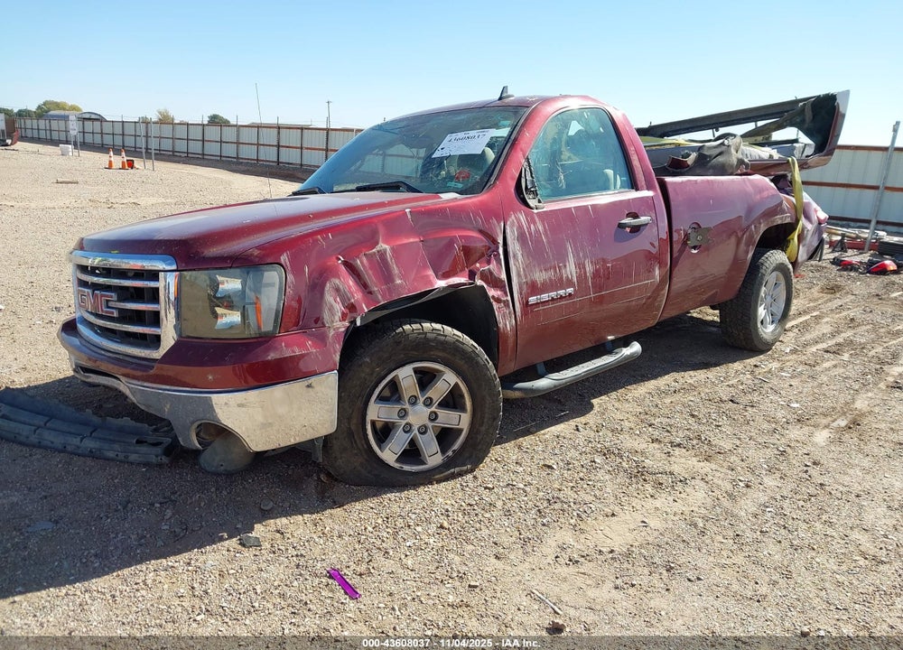 2013 GMC SIERRA 1500 SLE VIN: 1GTN2VE05DZ357715