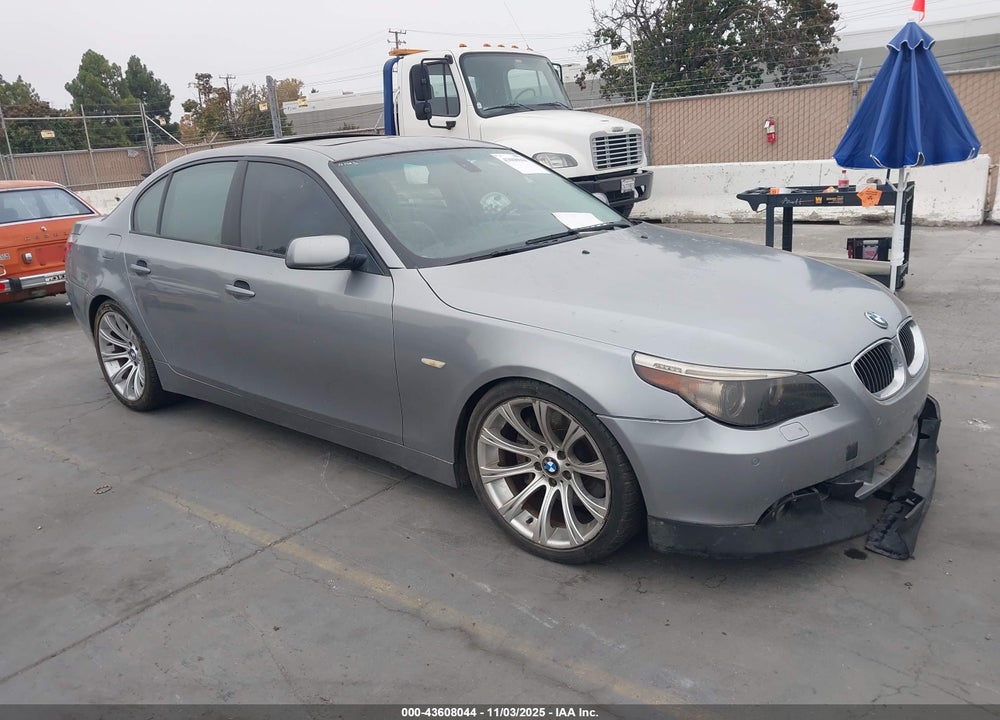 2006 BMW 550I VIN: WBANB53566CP00257