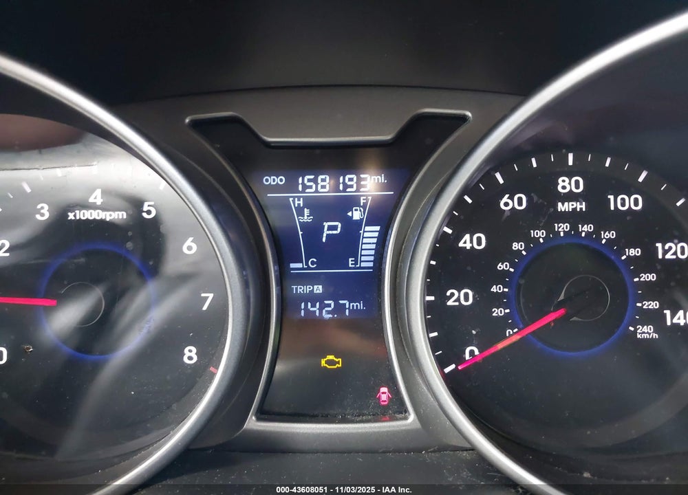 2013 HYUNDAI VELOSTER BASE W/BLACK VIN: KMHTC6AD5DU172737