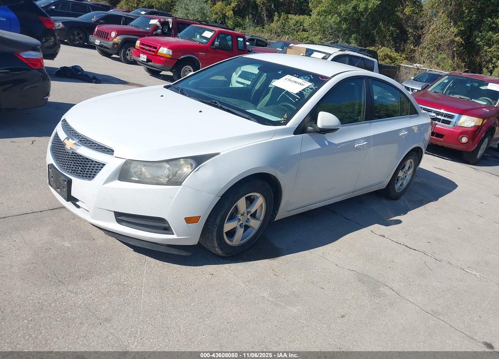 2011 CHEVROLET CRUZE LT VIN: 1G1PE5S92B7262937