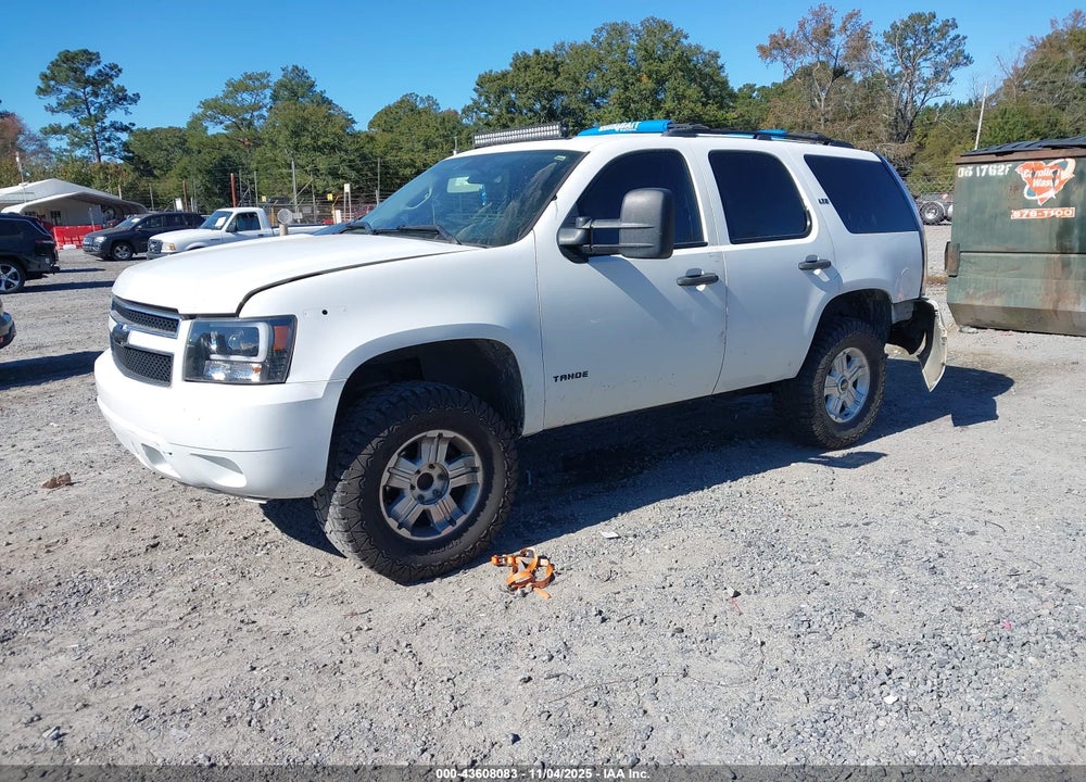 2009 CHEVROLET TAHOE POLICE VIN: 1GNEC03009R271696
