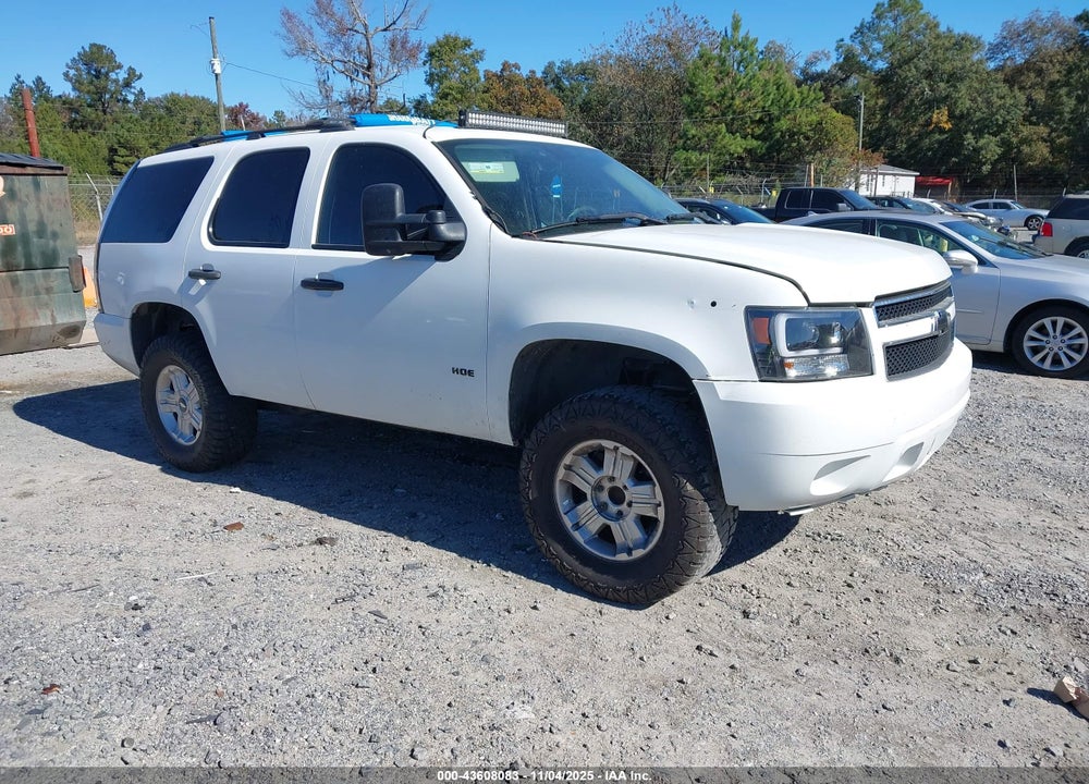 2009 CHEVROLET TAHOE POLICE VIN: 1GNEC03009R271696