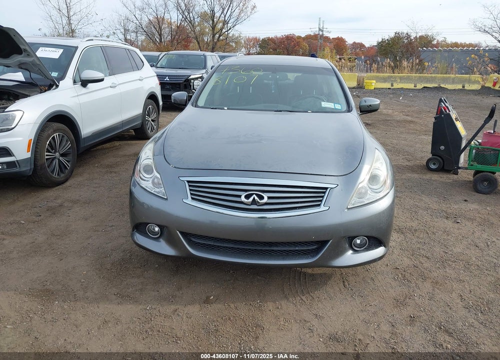 2013 INFINITI G37X VIN: JN1CV6AR5DM764653