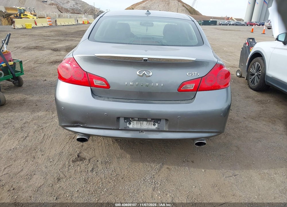 2013 INFINITI G37X VIN: JN1CV6AR5DM764653