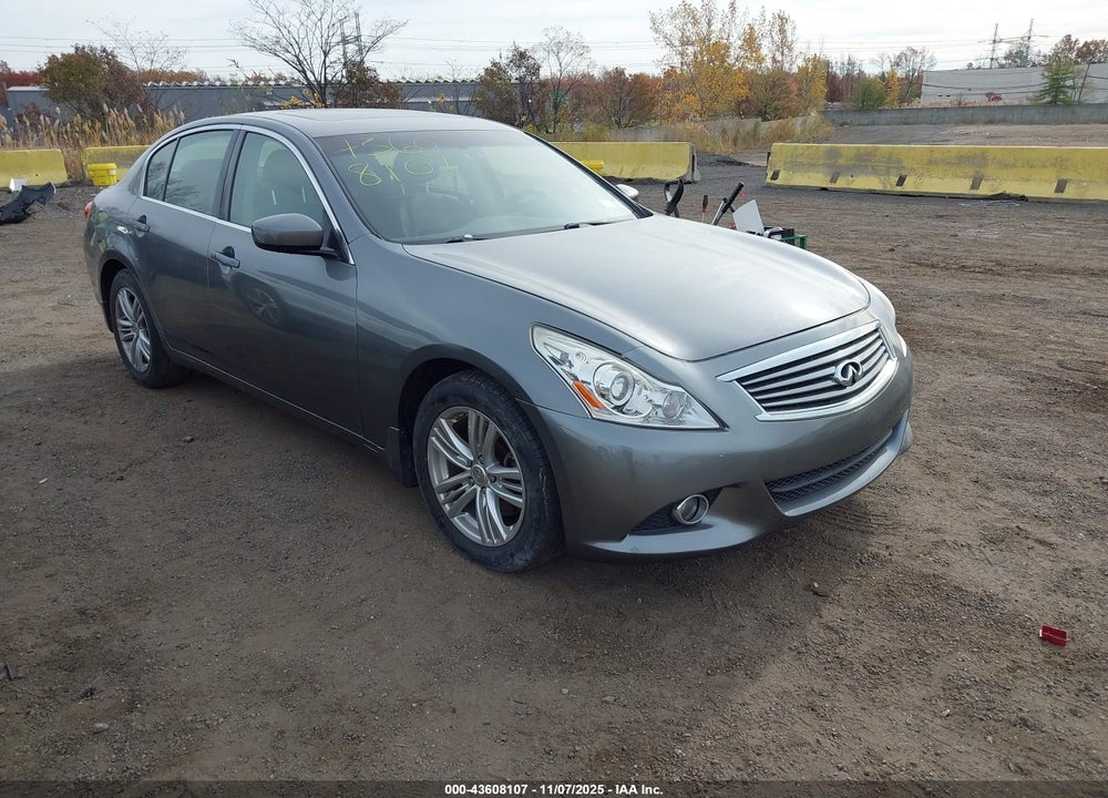 2013 INFINITI G37X VIN: JN1CV6AR5DM764653