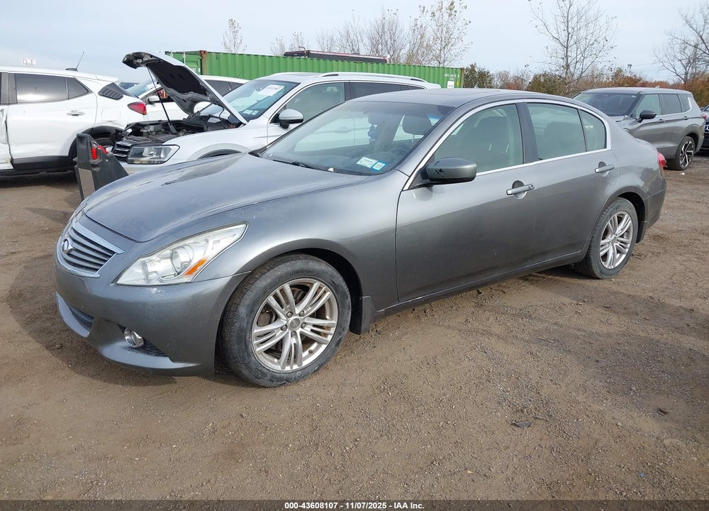 2013 INFINITI G37X VIN: JN1CV6AR5DM764653