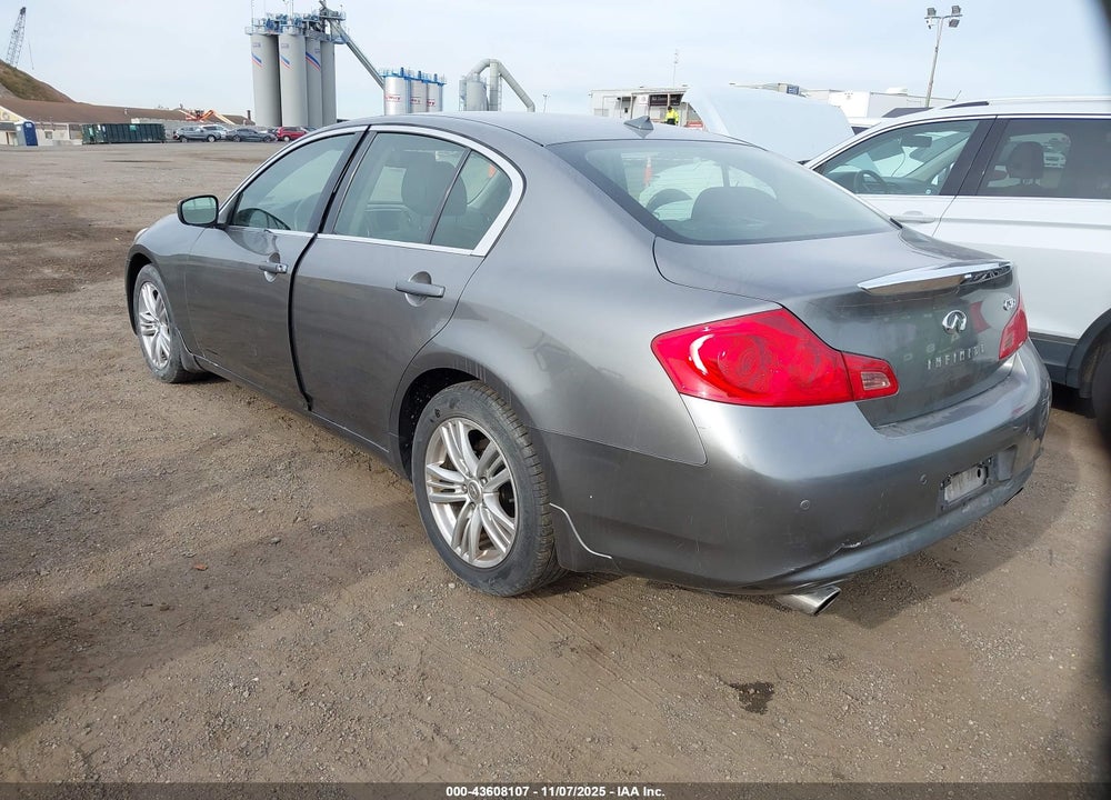2013 INFINITI G37X VIN: JN1CV6AR5DM764653
