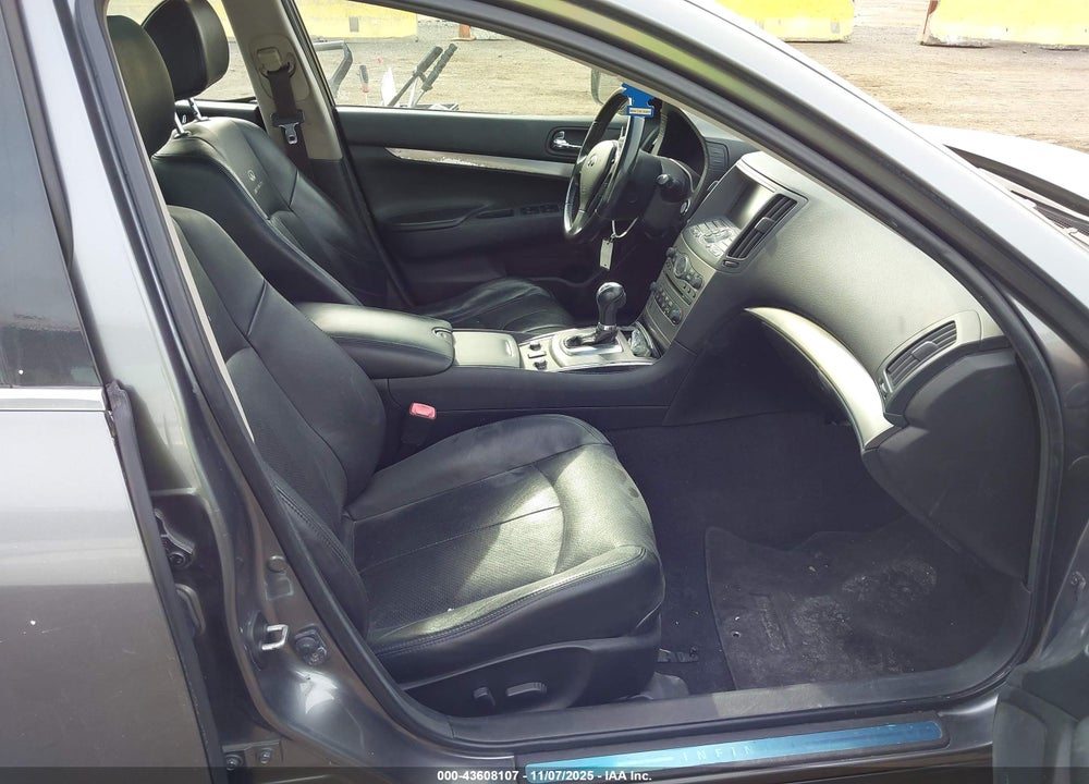 2013 INFINITI G37X VIN: JN1CV6AR5DM764653