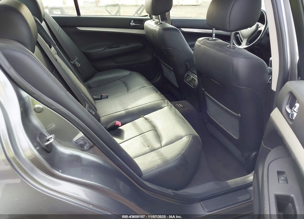 2013 INFINITI G37X VIN: JN1CV6AR5DM764653
