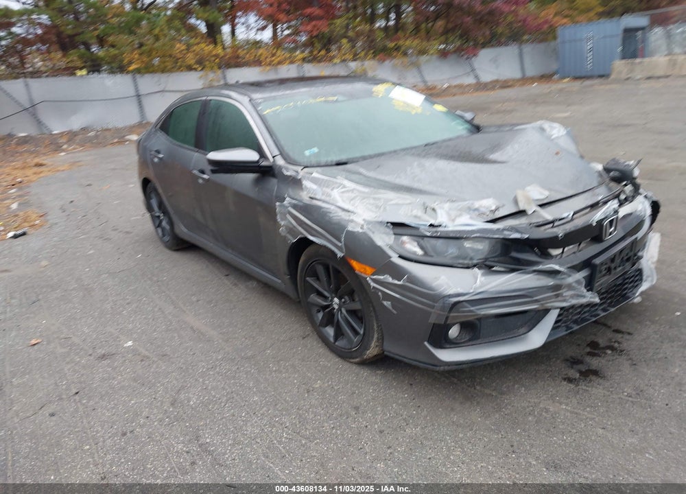 2021 HONDA CIVIC EX VIN: SHHFK7H65MU404617