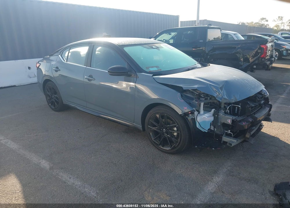 2025 NISSAN SENTRA SR VIN: 3N1AB8DV8SY350295