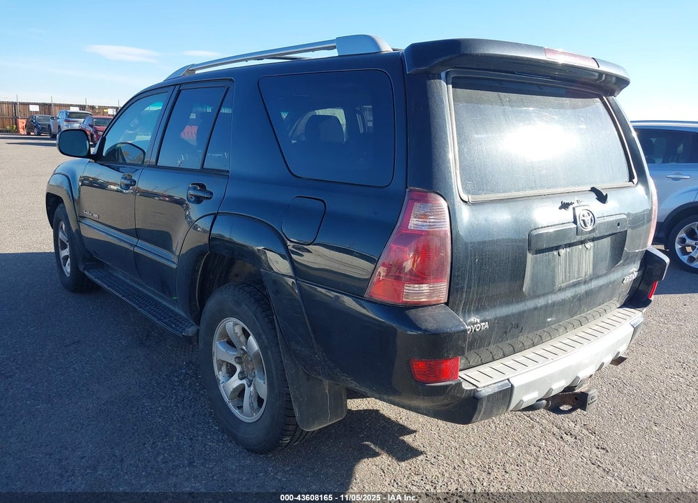 2003 TOYOTA 4RUNNER SR5 SPORT V8 VIN: JTEBT14R630027637