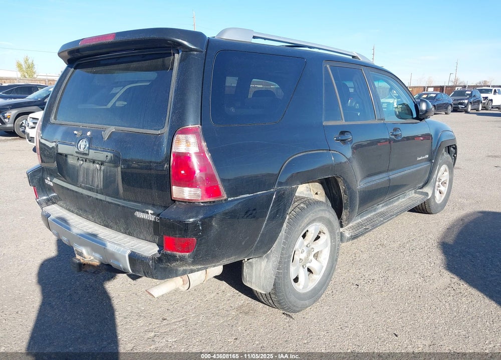 2003 TOYOTA 4RUNNER SR5 SPORT V8 VIN: JTEBT14R630027637