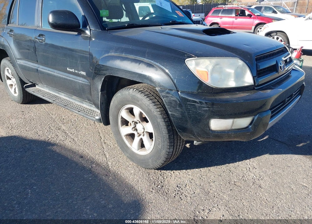 2003 TOYOTA 4RUNNER SR5 SPORT V8 VIN: JTEBT14R630027637
