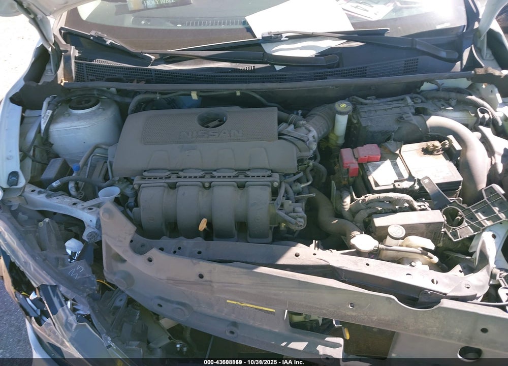 2019 NISSAN SENTRA SV VIN: 3N1AB7APXKY213424
