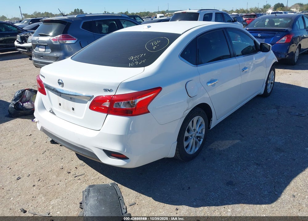 2019 NISSAN SENTRA SV VIN: 3N1AB7APXKY213424