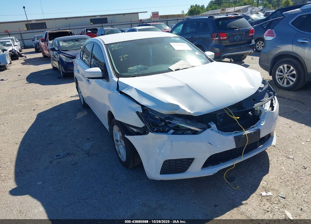 2019 NISSAN SENTRA SV VIN: 3N1AB7APXKY213424