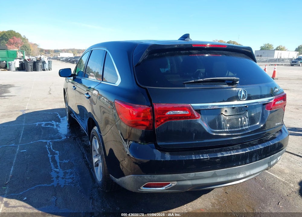 2014 ACURA MDX VIN: 5FRYD4H20EB033575