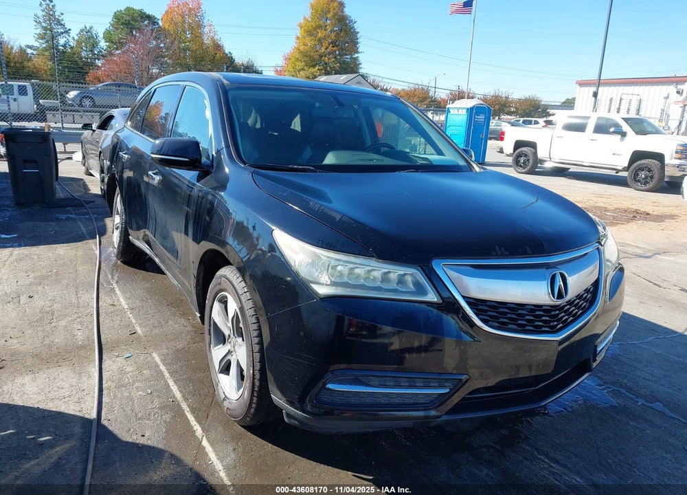 2014 ACURA MDX VIN: 5FRYD4H20EB033575