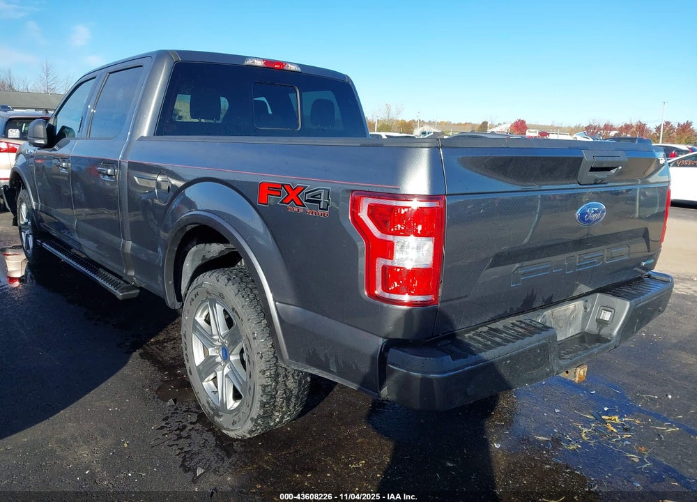 2019 FORD F-150 XLT VIN: 1FTFW1E48KFC83807