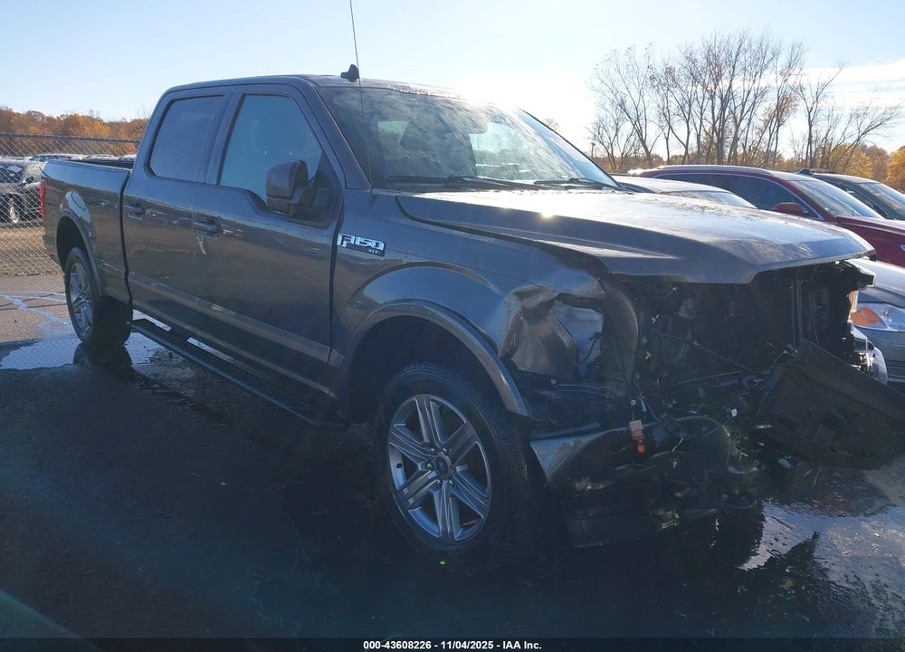 2019 FORD F-150 XLT VIN: 1FTFW1E48KFC83807