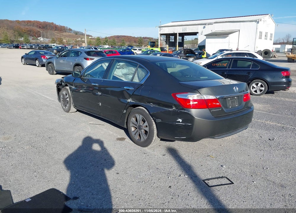 2013 HONDA ACCORD VIN: 1HGCR2F31DA065487