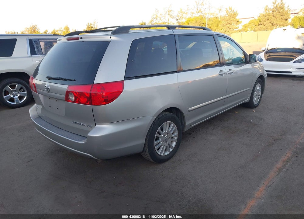 2007 TOYOTA SIENNA XLE VIN: 5TDZK22C67S085003