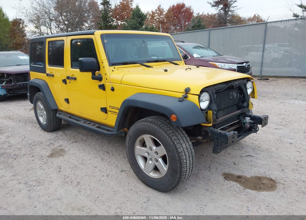 2015 JEEP WRANGLER UNLIMITED SPORT VIN: 1C4BJWDG1FL566210