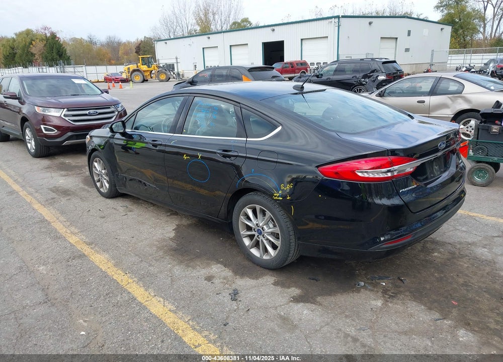 2017 FORD FUSION SE VIN: 3FA6P0HDXHR415924