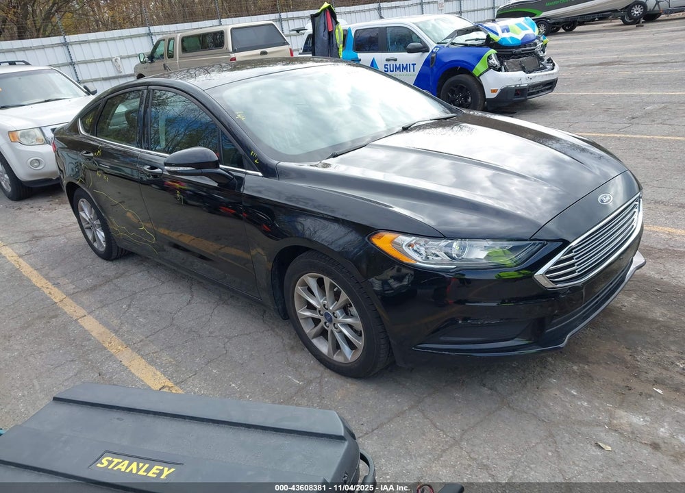 2017 FORD FUSION SE VIN: 3FA6P0HDXHR415924
