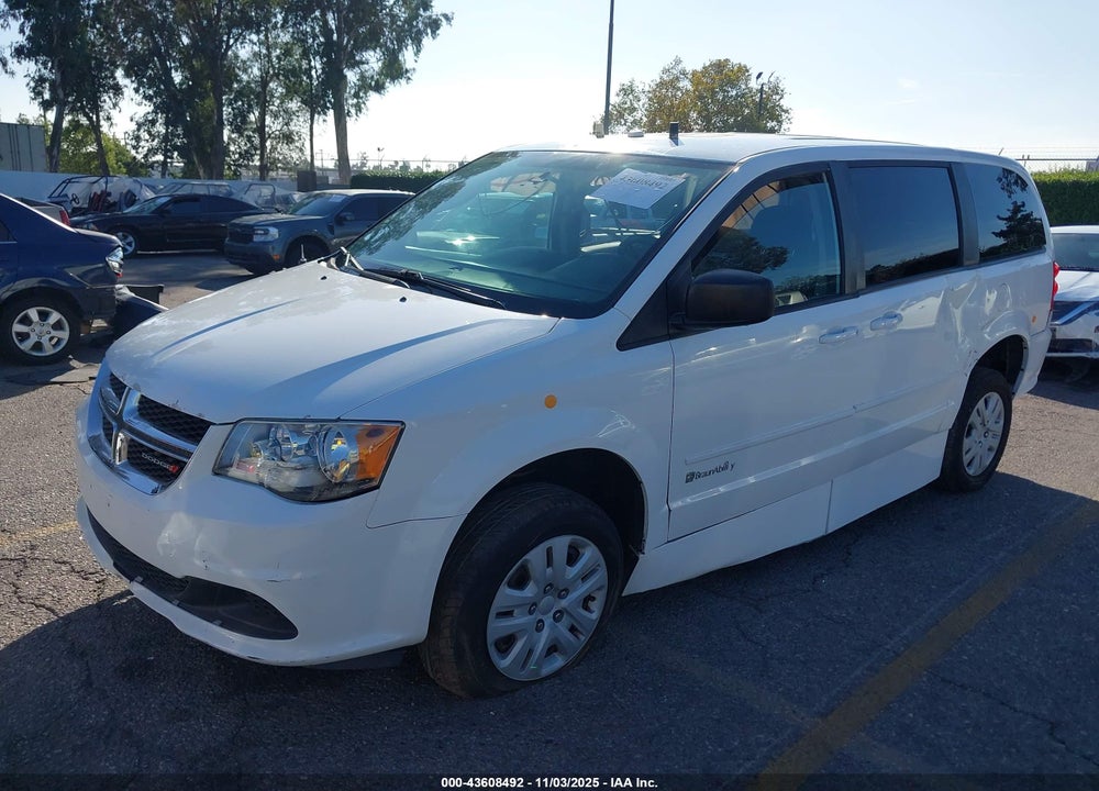 2017 DODGE GRAND CARAVAN SE VIN: 2C7WDGBG7HR738822