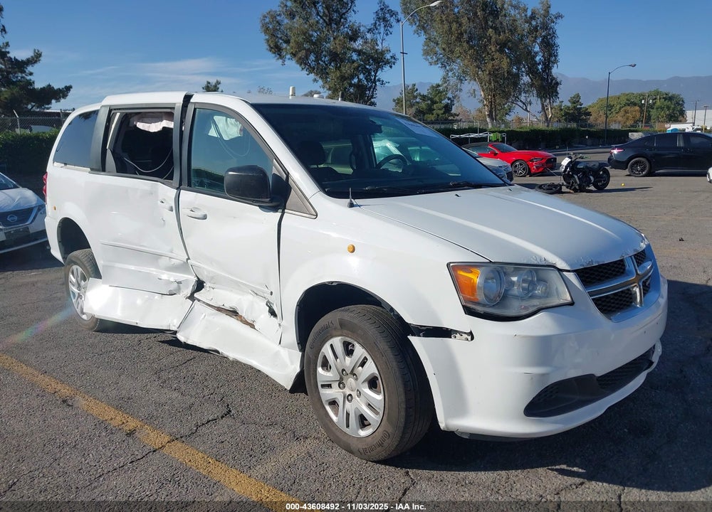 2017 DODGE GRAND CARAVAN SE VIN: 2C7WDGBG7HR738822